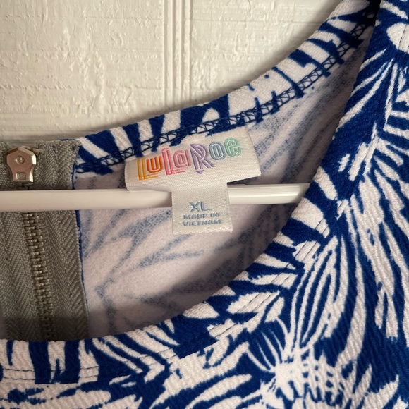 Lularoe size XL floral dress - Picture 2 of 7